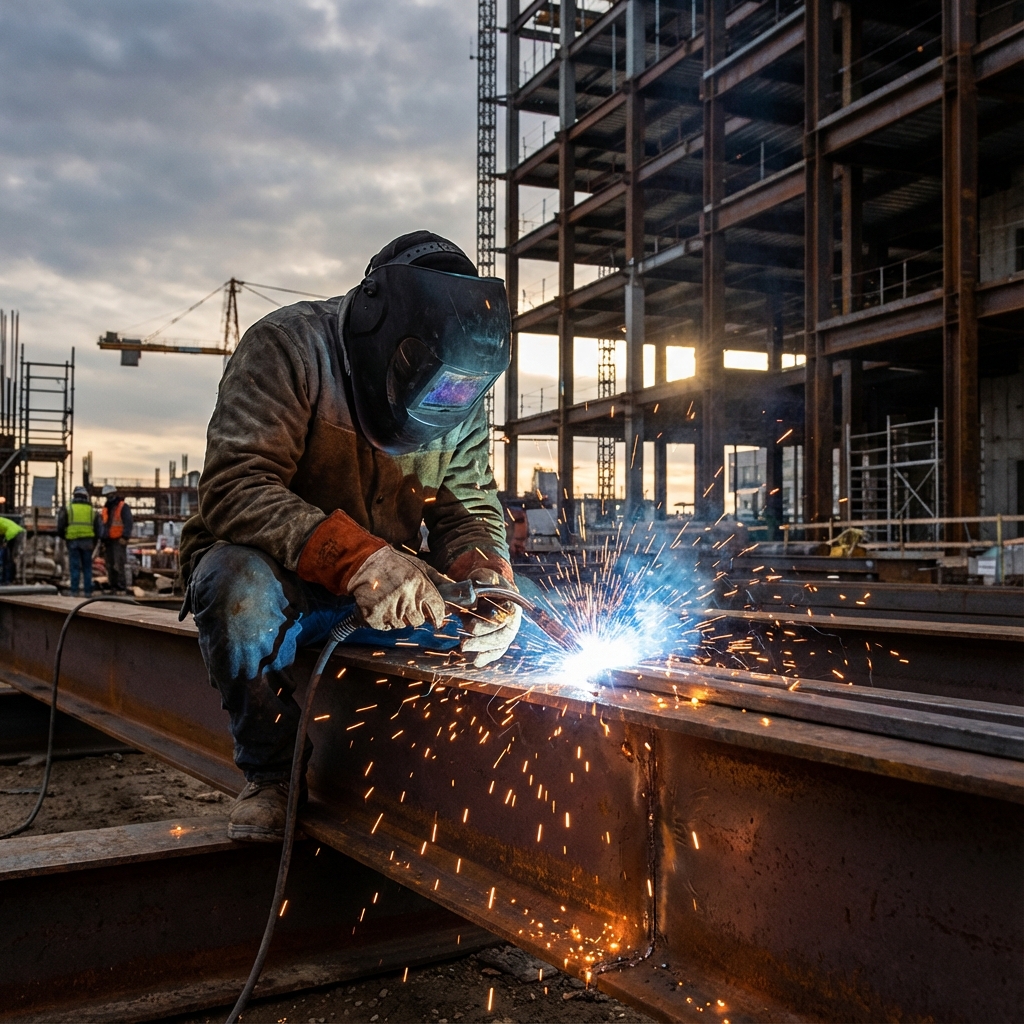 Structural steel welding services